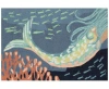 Liora Manne Frontporch Siren Sighting Rug Collection In Ocean