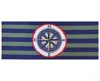 Liora Manne Frontporch Striped Compass Runner Area Rug, 2' X 5' In Multi