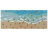 Liora Manne Frontporch Turtle Beach Runner Area Rug, 2' X 5' In Blue