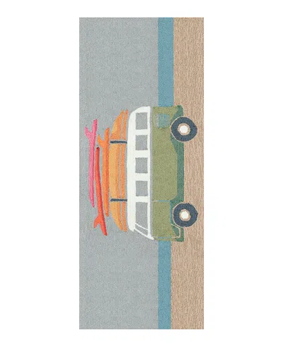 Liora Manne Frontporch Van Life Runner Area Rug, 2' X 5' In Multi