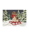 Liora Manne Frontporch Winter Sled Dog Area Rug, 2'6 X 4' In Multi