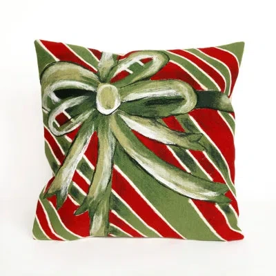 Liora Manne Gift Box Pillow Outdoor Rectangular Pillow Cover & Insert