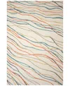 Liora Manne Horizon Ribbons 8'3"x11'6" Area Rug In Ivory