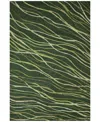 Liora Manne Horizon Ribbons 8'3"x11'6" Area Rug In Moss