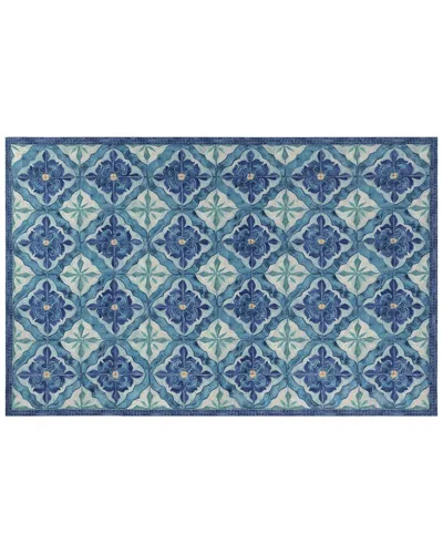 Liora Manne Illusions Indoor/outdoor Rug In Ocean