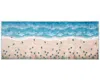Liora Manne Impressions Seaturtles Beach 1'11"x4'11" Runner Area Rug In Tan