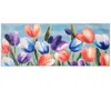 Liora Manne Impressions Tulips 1'11"x4'11" Runner Area Rug In Multi