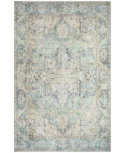 Liora Manne Inspirations Heriz 5'x7'6" Area Rug In Blue