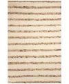Liora Manne Lhasa Stripe 5'x7'6" Area Rug In Neutral