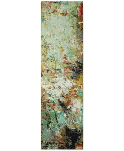Liora Manne Marina Cirque 1'11"x7'6" Runner Area Rug In Multi