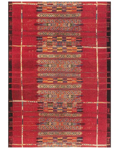 Liora Manne Marina Indoor/outdoor Rug In Red