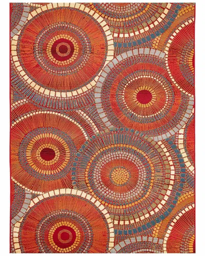 Liora Manne Marina Indoor/outdoor Rug In Yellow