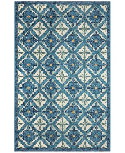 Liora Manne Marina Madrid 8'10"x11'9" Area Rug In Blue