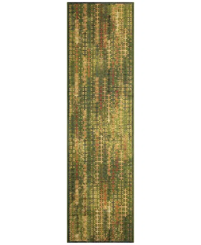 Liora Manne Marina Sienna 1'11"x7'6" Runner Area Rug In Green