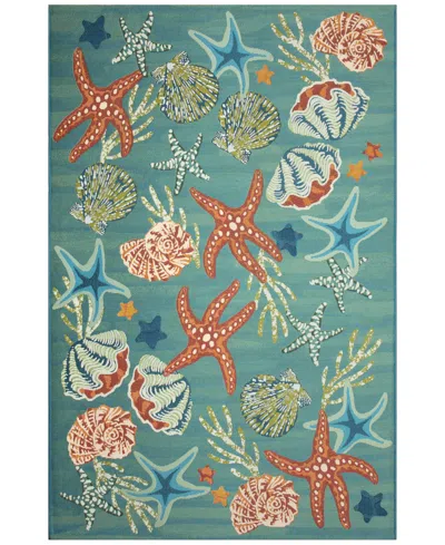 Liora Manne Marina Starfish Song 4'10"x7'6" Area Rug