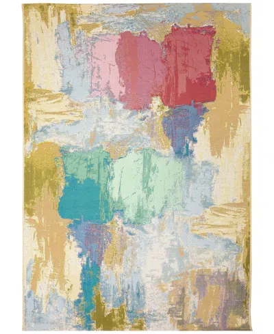 Liora Manne Marina Watercolor 4'10"x7'6" Area Rug In Multi