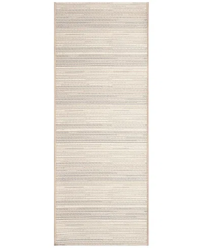 Liora Manne Miranda Tweed Stripe 1'11"x4'11" Runner Area Rug