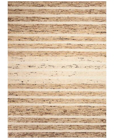 Liora Manne Mojave Horizon Stripe 5'x7'6" Area Rug In Sand
