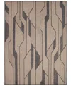 Liora Manne Monaco Vienna 7'10"x7'10" Square Area Rug In Taupe