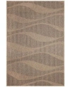 Liora Manne Monaco Wave Rug Collection In Taupe