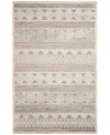Liora Manne Napoli Diamond Stripe Rug Collection In Camel