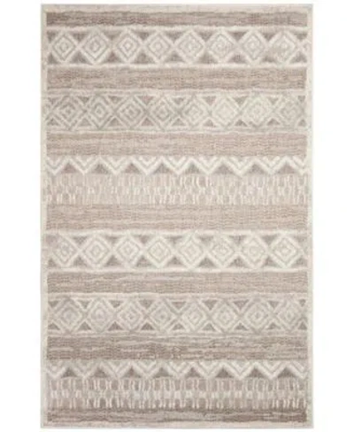 Liora Manne Napoli Diamond Stripe Rug Collection In Camel