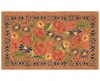 Liora Manne Natura Block Print Flowers 1'6"x2'6" Area Rug In Multi