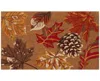 Liora Manne Natura Falling Leaves 1'6"x2'6" Area Rug In Tan