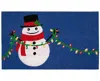 Liora Manne Natura Frosty And Bright 1'6"x2'6" Area Rug In Navy