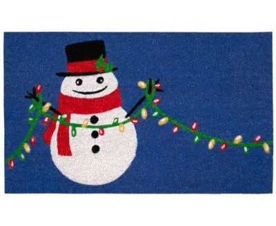 Liora Manne Natura Frosty Bright Rug Collection In Navy