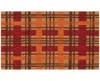 Liora Manne Natura Plaid 1'6"x2'6" Area Rug In Autumn