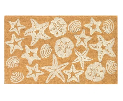 Liora Manne Natura Shells 2'x3' Area Rug In White
