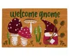 Liora Manne Natura Welcome Gnome 1'6"x2'6" Area Rug In Tan