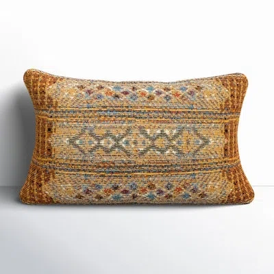 Liora Manne Outdoor Pillow Cover & Insert In Gold