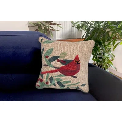 Liora Manne Outdoor Square Pillow Cover & Insert