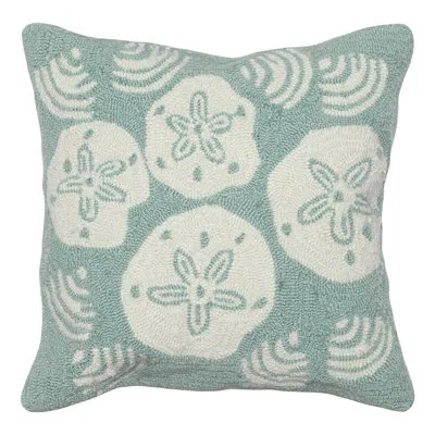 Liora Manne Outdoor Square Pillow Cover & Insert In Blue