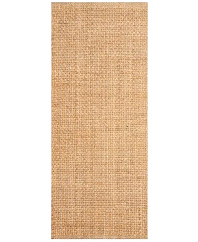Liora Manne Playa Plain 2'x5' Runner Area Rug In Tan