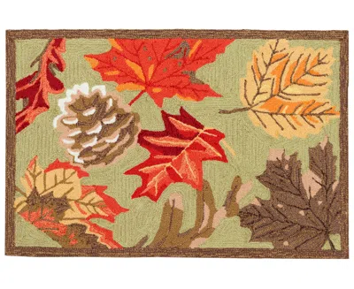 LIORA MANNE RAVELLA FALLING LEAVES 2'X3' AREA RUG