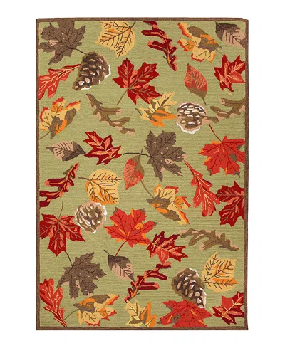 Liora Manne Ravella Falling Leaves Area Rug, 7'6 X 9'6 In Pattern