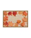 Liora Manne Ravella Falling Leaves Border Area Rug, 2' X 3' In Multi