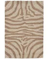 Liora Manne Ravella Zebra Area Rug, 2' X 3' In Brown