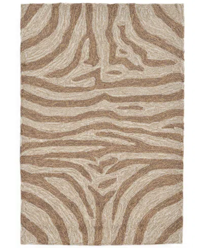 LIORA MANNE RAVELLA ZEBRA 2'X3' AREA RUG