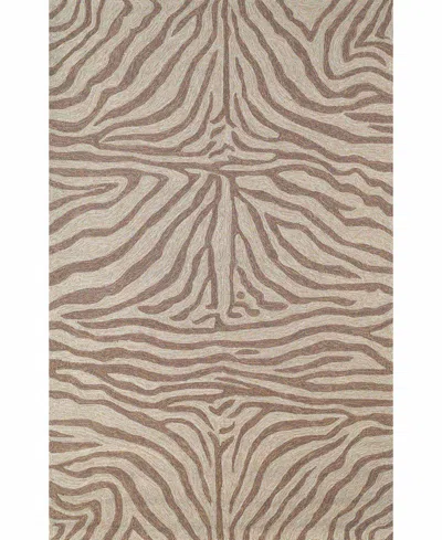 LIORA MANNE RAVELLA ZEBRA 5'X7'6" AREA RUG