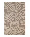 Liora Manne Ravella Zebra Area Rug, 5' X 7'6 In Brown