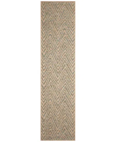 Liora Manne Roma Mountains 1'11"x7'6" Runner Area Rug In Blue