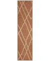 Liora Manne Roma Rado 1'11"x7'6" Runner Area Rug In Rust