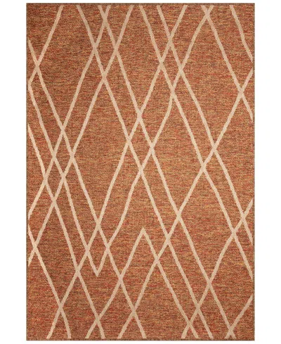 Liora Manne Roma Rado 3'3"x4'11" Area Rug In Rust