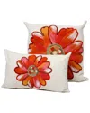 Liora Manne Single Flower Decorative Pillow