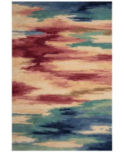 Liora Manne Tivoli Nom De Plume Rug Collection In Green
