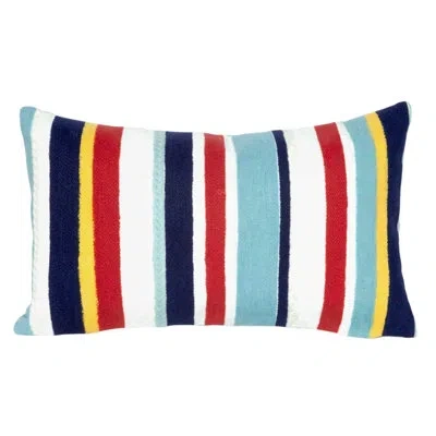 Liora Manne Vision Iii Stripe Lumbar Pillow